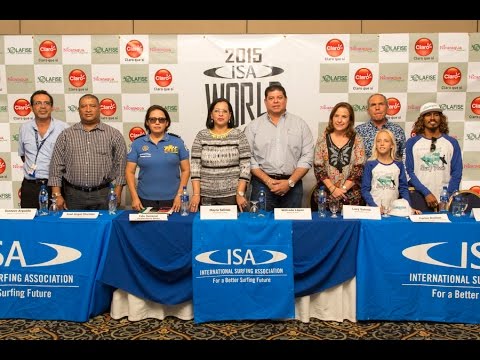 2015 ISA World Surfing Games - Press Conference
