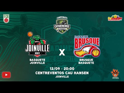 BASQUETE JOINVILLE X BRUSQUE BASQUETE | CAMPEONATO CATARINENSE DE BASQUETE MASCULINO 2023