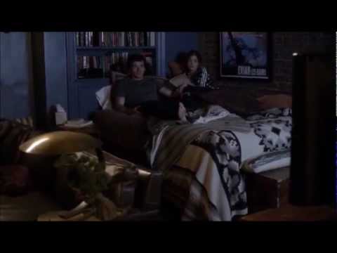 Pretty Little Liars 3x10 - Aria & Ezra Watching Movie.