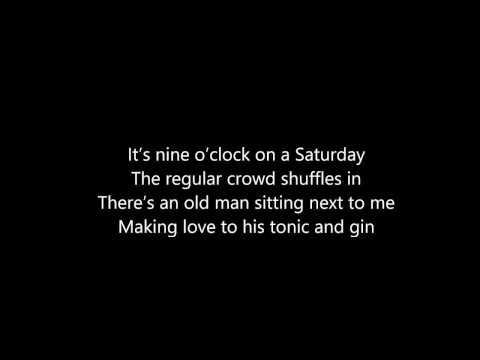 Billy Joel - Piano Man (Lyrics)