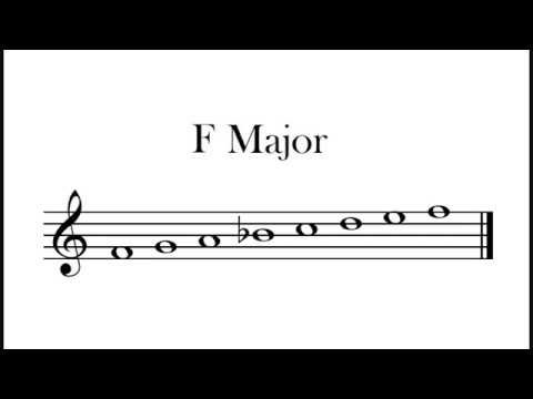 F Major Scale