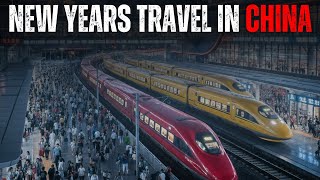 Inside Chongqing's Massive High-Speed Rail Station During Spring Rush