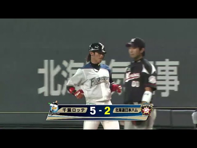 【3回裏】ファイターズ陽が無類の勝負強さを発揮!! 反撃のタイムリーを放つ!! 2014/8/14 F-M