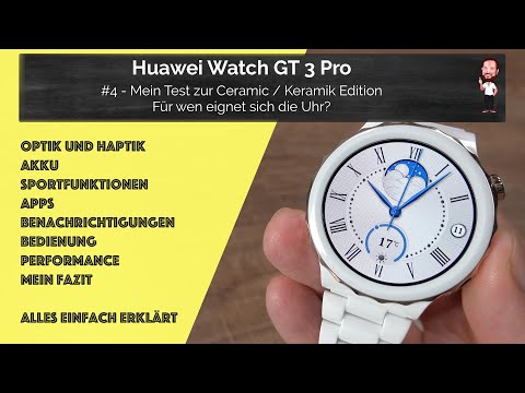 Huawei Watch GT 3 Pro | #4 Der Intensiv - Test | Mein Fazit bzw. Review