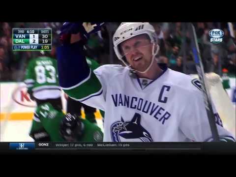Canucks @ Stars Highlights 11/27/15