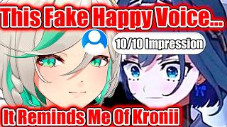 Ceci Immediately Thinks Of Kronii When She Fakes A Happy Voice