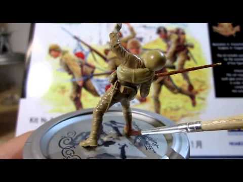 Building Master Box: Japanese Imperial Marines Figures Complete From Start to Finish