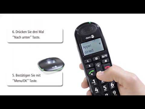 Doro PhoneEasy 110 / Menüsprache von Französisch auf Deutsch umstellen
