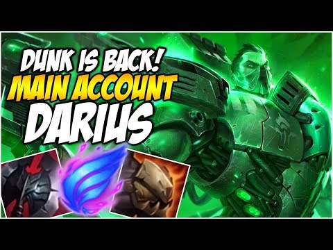 DUNKRIUS IS BACK! DARIUS GOT BUFFED - Climb to Master S8 | League of Legends