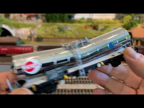 Modelleisenbahn - Vorstellung Knickkesselwagen von Modellbahn Union H0