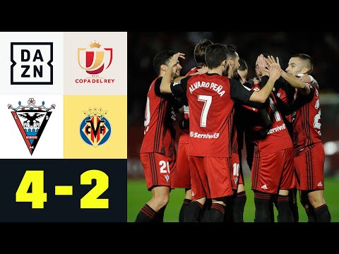 Wieder Favoriten-Schreck! Mirandes im Halbfinale: Mirandes - Villarreal CF 4:2 | Copa del Rey | DAZN