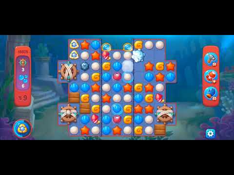 Fishdom Hard Level 10325 (with Double Lightning Boosters) @choraelmin