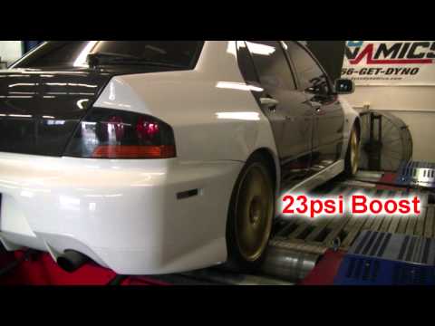 DG Motors - Info's Evo 8 Makes 525whp FP Black 10:1 E85