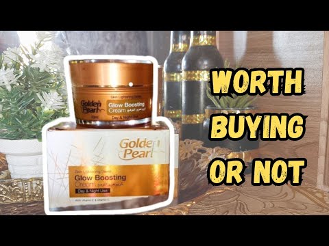 Golden Pearl Glow Boosting Cream Review | Achieve Radiant Skin with Vitamin E & C | Day & Night Use