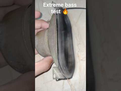 Extreme bass test🔥 then this happened #shorts #bassboosted #bass #lowbass #basstest #viral #try