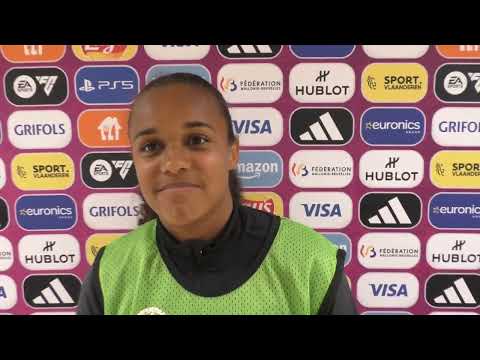 Thirsa De Meester na België U19 - Nederland U19 op 18.07.2023