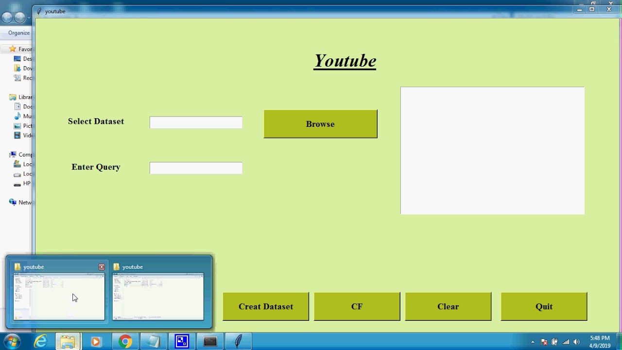 Youtube Video Recommendation using Collaborative Filtering