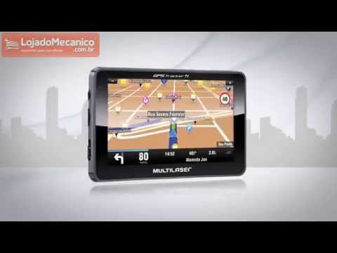 GPS Tracker Touchscreen 7.0 Pol com TV Digital - Video