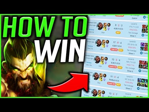 HOW TO WIN EVERY GAME WITH UDYR IN SEASON 9! RANK 1 UDYR GAMEPLAY! - League of Legends