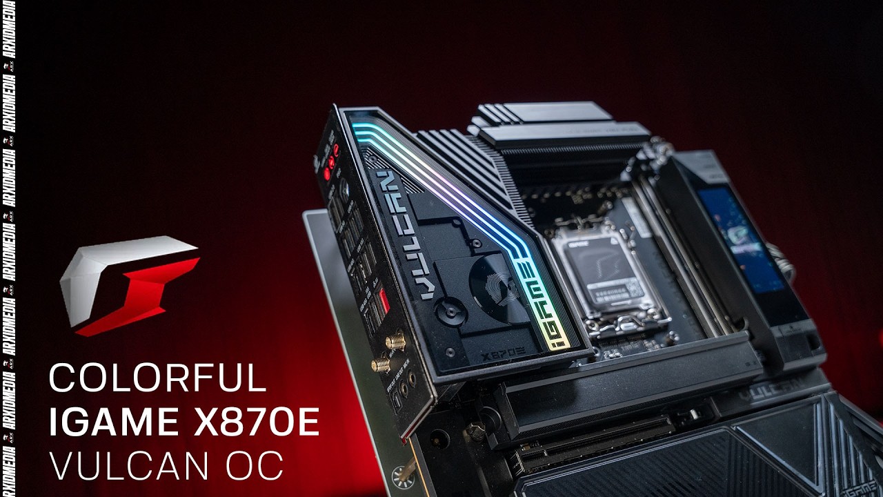 Penantang Baru Di Kelas Motherboard Flagship! Colorful iGame X870E Vulcan OC