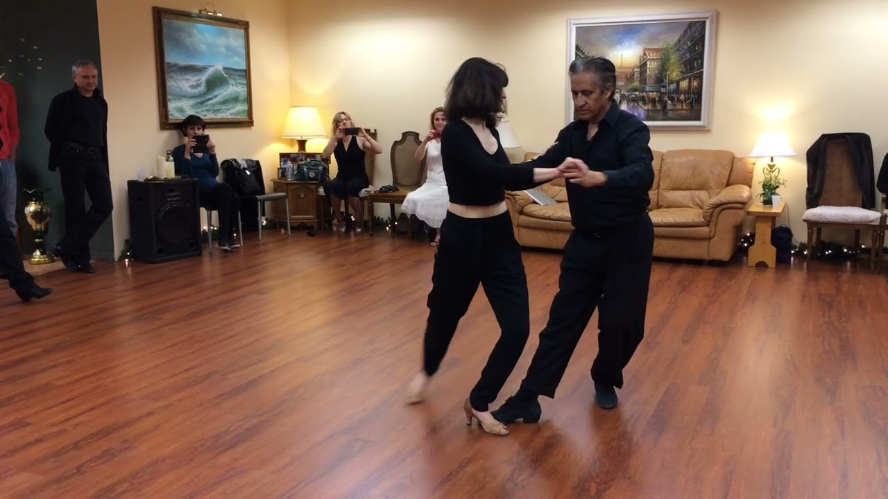Guillermo Moreno's Tango Class Demo at Birmingham Tango Studio, 4/2014