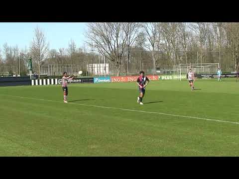 Sparta o16 - Excelsior Maassluis o17 2:2 1e helft