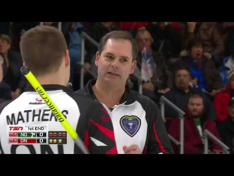 2017 Tim Hortons Brier - Howard (ON) vs. Jacobs (NO) - Draw 7