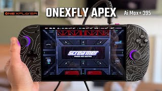 Onexplayer Apex Screamer Gameplay (AMD 395 + 8060s)