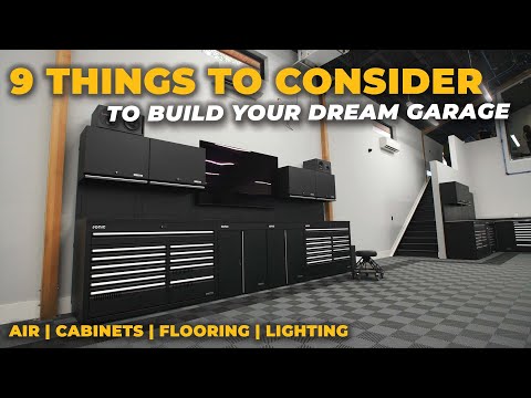Building Your Dream Garage: 9 Important Things to Consider
