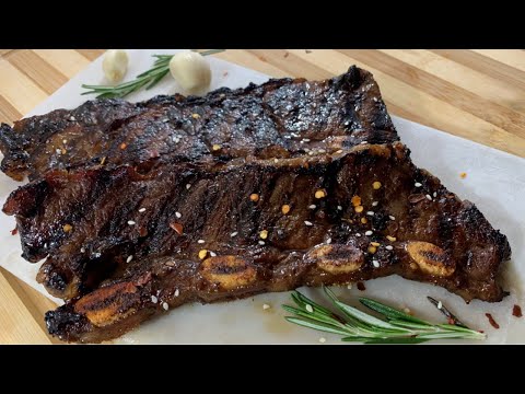 Quick & Easy Spicy Flanken Short Ribs Recipe - Grilled...