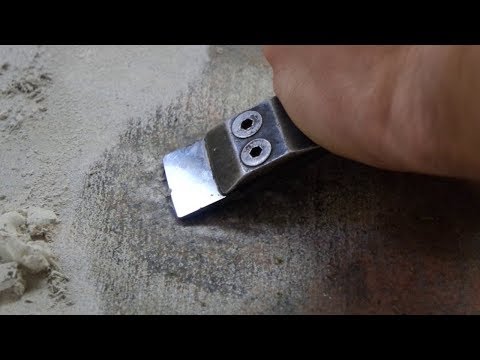 Removing glue from a granite countertop