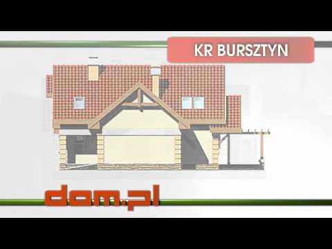 Projekty domów z poddaszem - KR Bursztyn
