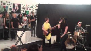 Levi's Workspace Dec '10  'Blow Yer Mind'   Be your Own Pet: Milo on Guitar (on right-- banana suit)