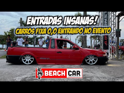 ENTRADA DOS CARROS NO BEACH CAR - BASTIDORES - IMPREVISTOS - PROJETOS E  CARROS NA SUSPENSÃO FIXA