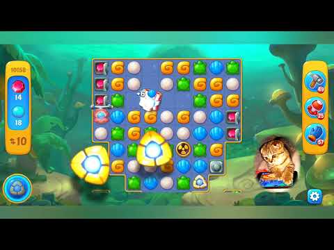 Fishdom 2022, no Boosters,  10158  level  -  прохождение без бустеров,  10158  уровень.