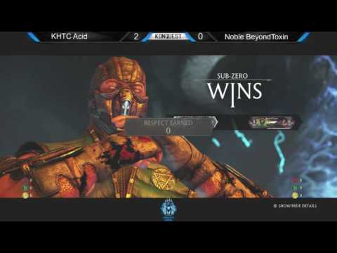 Noble BeyondToxin VS KHTC Acid Konquest MKX Series Week 5 (Stream.Me)