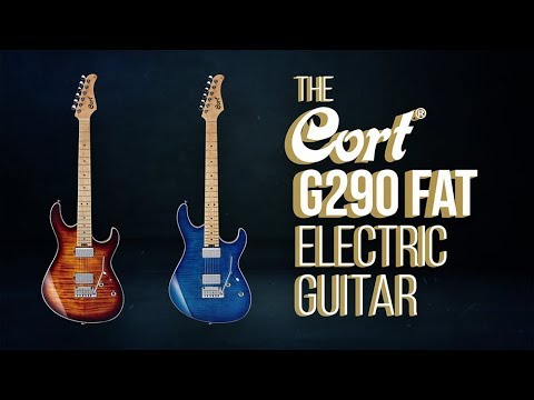 Cort G290 FAT G Series Flamed Maple Top on Swamp Ash Body Birdseye Neck 6-String Electric Guitar image 7