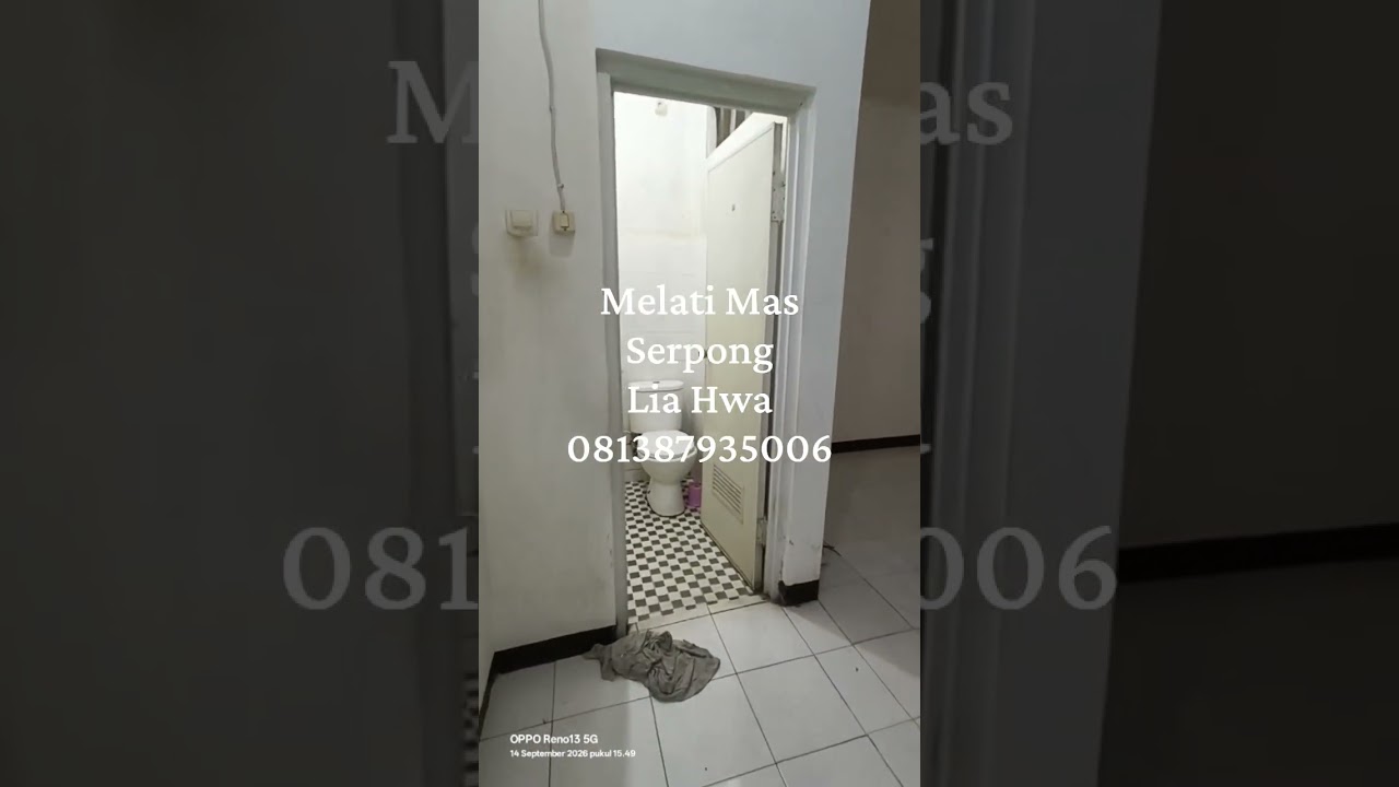 Rumah Murah 1 Lantai di Melati Mas Serpong
