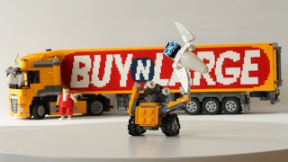 LEGO Model Team DAF and Buy n Large trailer