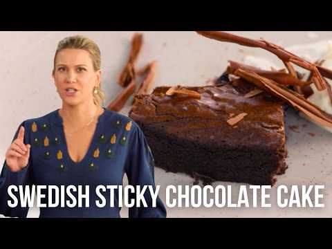 Swedish Sticky Chocolate Cake
