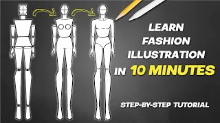 How to Draw a Fashion Illustration | Easy Step-by-Step Tutorial for Beginners