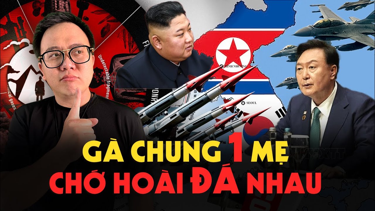Triều Tiên vs Hàn Quốc Anh Em Tương Tàn | The Korean War