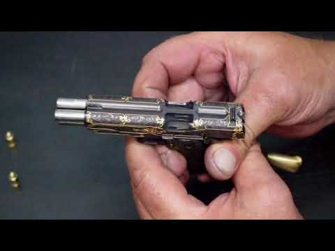 #Miniature_arsenal 1/2 scale #Colt #1911 #doublebarrel #miniature