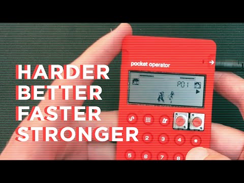 Harder Better Faster Stronger on PO-133 (Daft Punk)