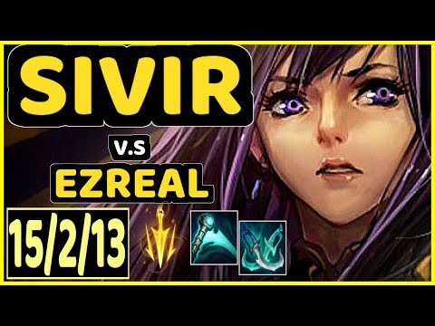 MICAO (SIVIR) vs EZREAL - 15/2/13 KDA BOTTOM ADC GAMEPLAY - BR Ranked GRANDMASTER