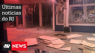 Bandidos explodem banco ao lado de cabine da PM no Rio de Janeiro