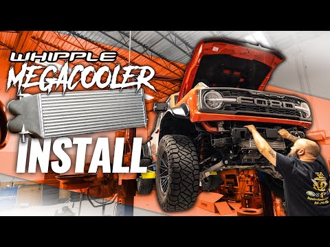 Whipple Megacooler INSTALL - 2022 Ford Bronco Raptor