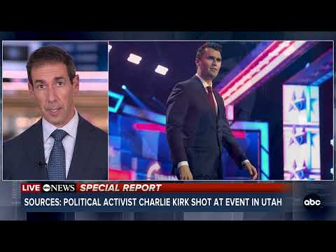 Charlie Kirk shot during event at Utah university, JD Vance says to 'say a prayer'