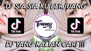 Download lagu DJ SIA SIA KU BERJUANG SLOW FULL BASS VIRAL TIKTOK TERBARU 2021 || DJ YANG KALIAN CARI !!! mp3