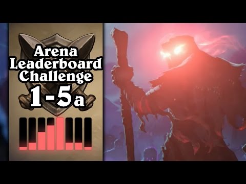 Hearthstone: Arena Leaderboard Challenge 1-5 - Save Me Rafaam! - Part 1 (Mage Arena)